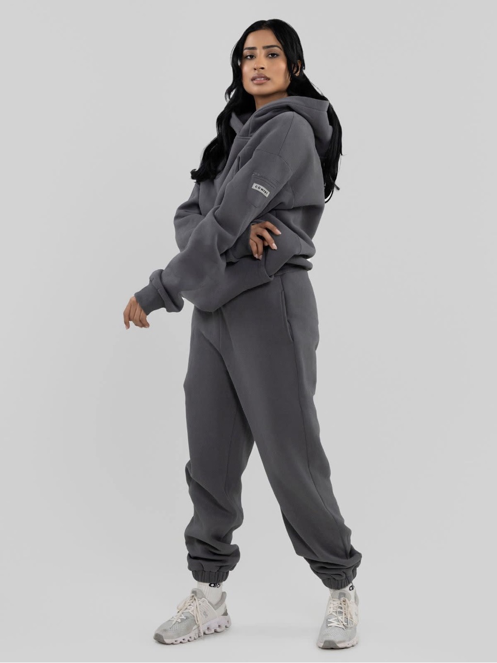 Comfrt Steel Grey Travel Essentials Hoodie